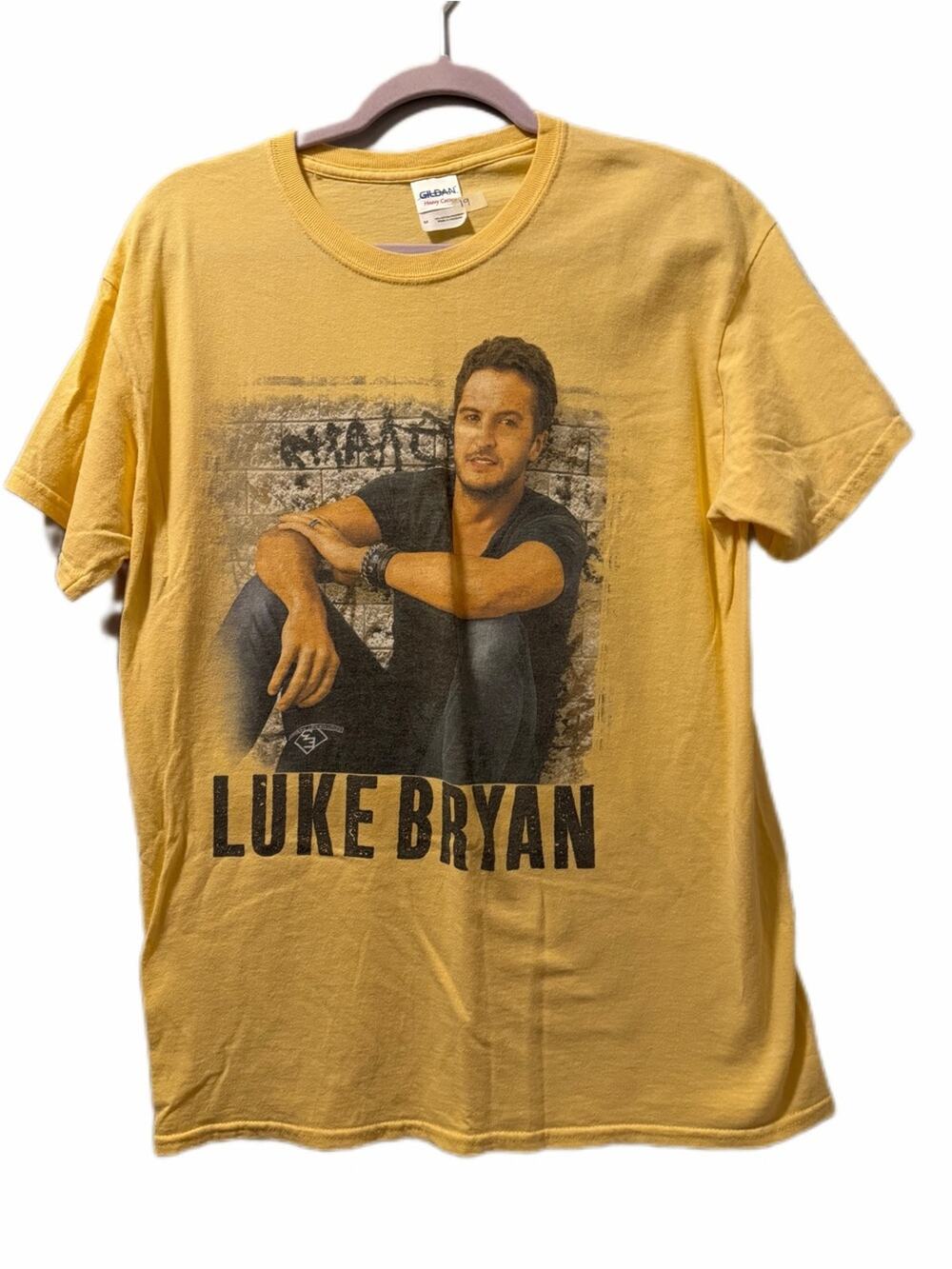 Luke Bryan crash my party Tee shirt yellow